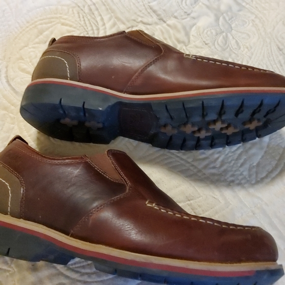Far West Brown Leather Loafers - Picture 5 of 11